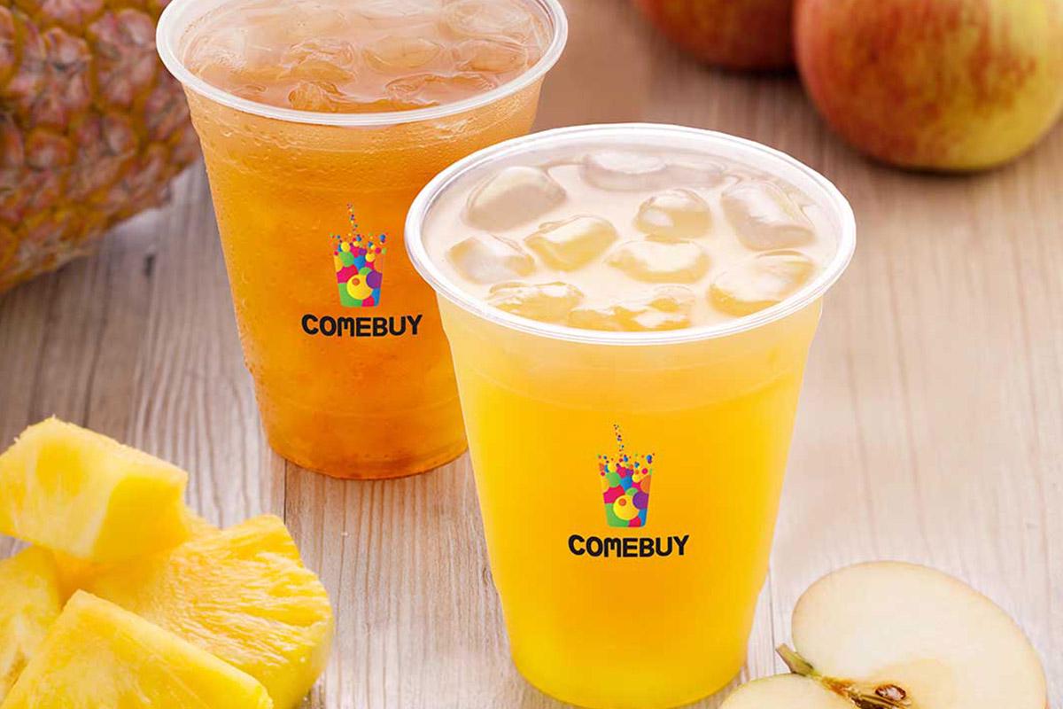 【美食】COMEBUY 初夏冰茶祭「蘋果冰茶、鳳梨冰茶」！限