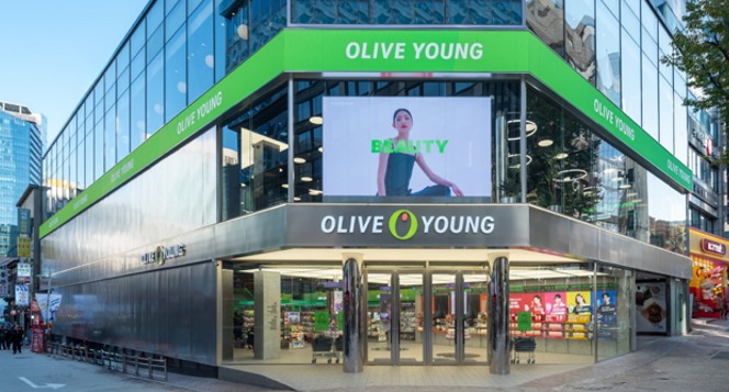 首爾美妝店Olive Young。圖片來源｜Olive Young官網