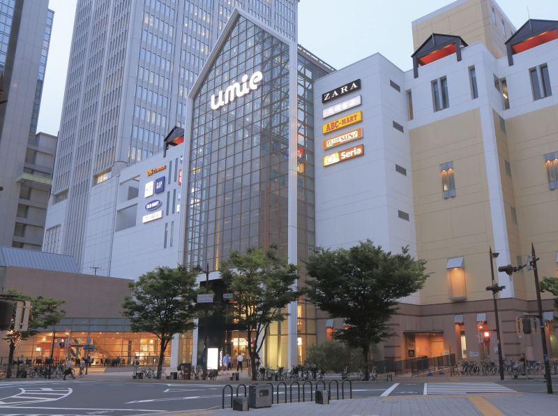 Umie購物中心分為南館、北館，集結了225間店家。（照片提供：123RF）