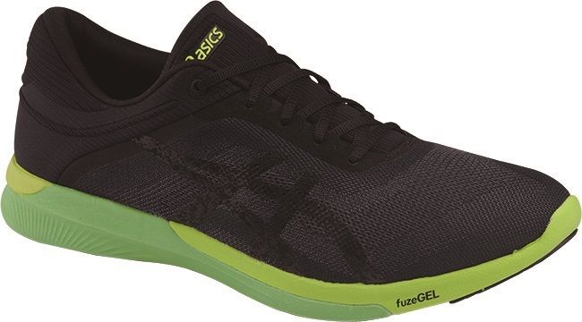 ASICS 2月全新推出fuzeX RUSH 鞋款(綠色)型號T718N-9790(Asics提供)