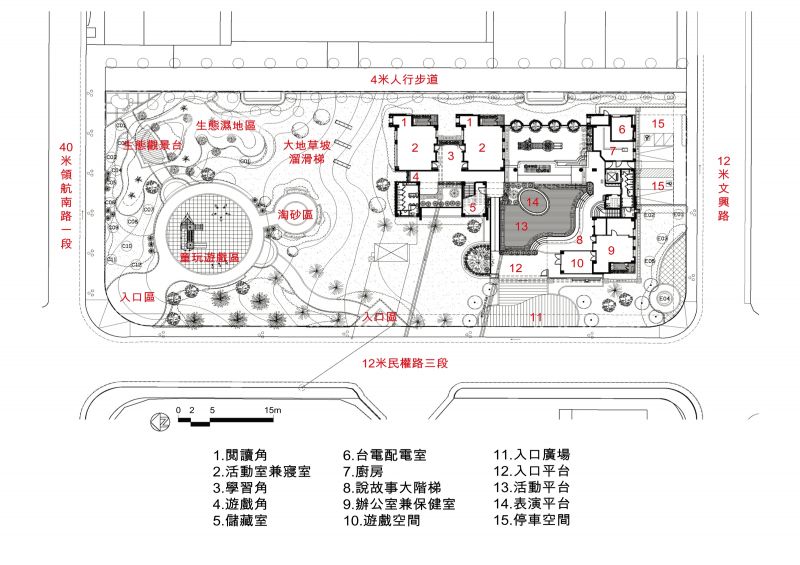 全區配置圖；圖片提供：CTLU_盧俊廷建築師事務所