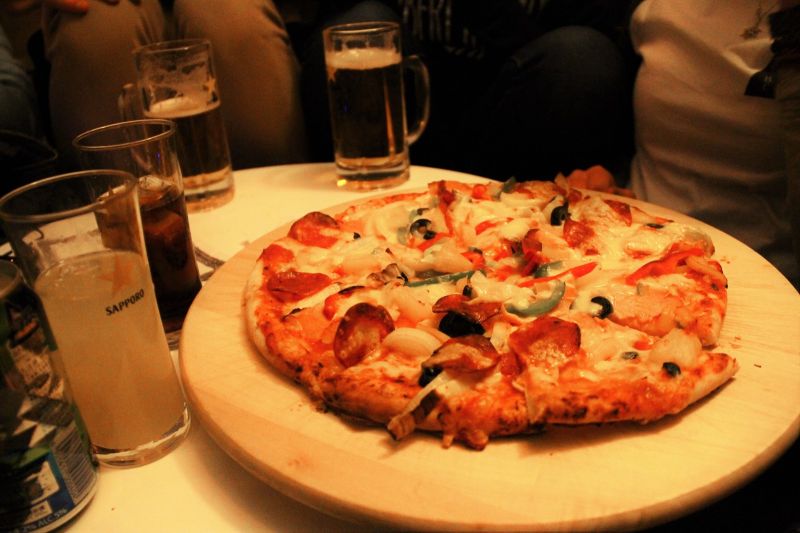 Recovery Bar好吃的披薩！(photo by 阿福)