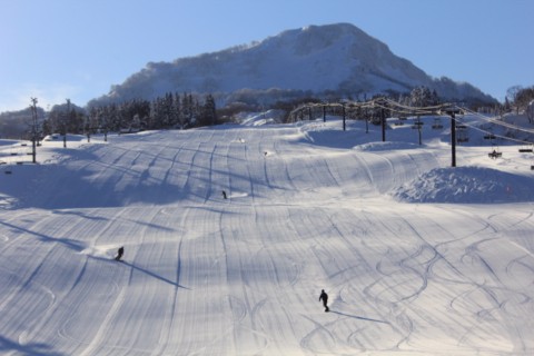 邱比特滑雪場 第三纜車旁的滑道，特別適合初學者