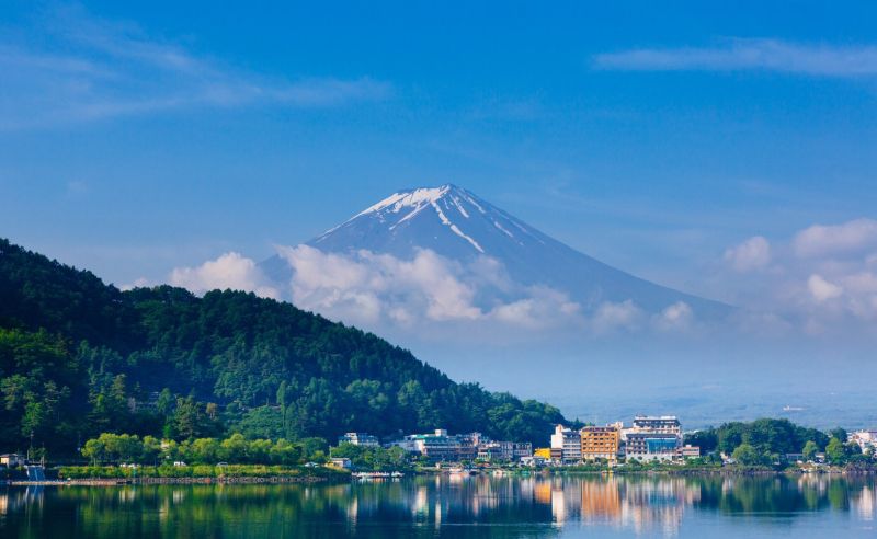 富士山真的好美。(小D 提供)