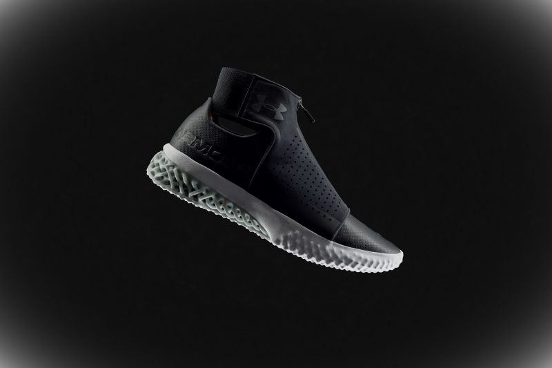 全新3D列印鞋「ArchiTech Futurist」。（星裕國際股份有限公司提供）