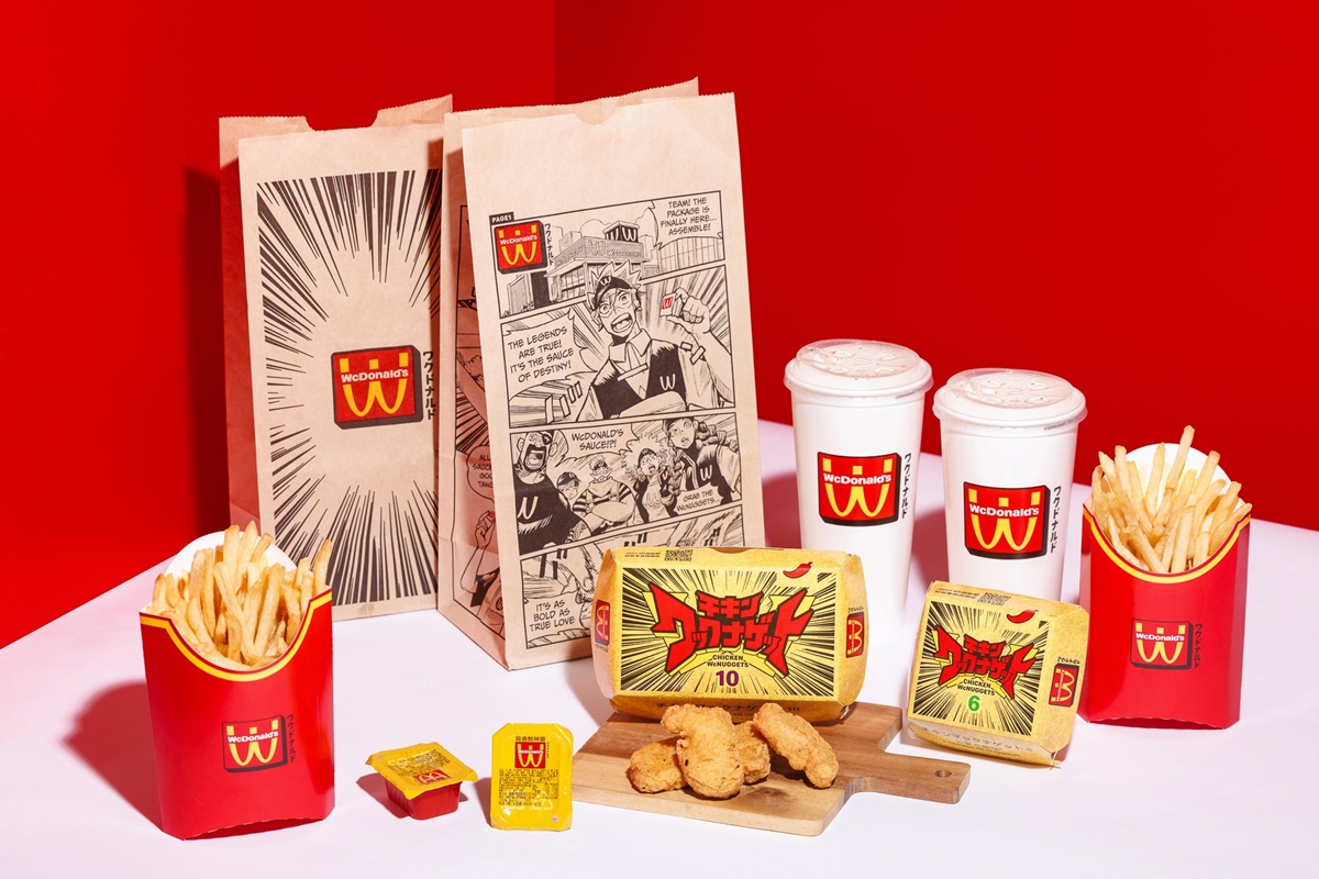 麥當勞WcDonald's「幻の麥當勞」登陸！全新蒜香酸辣醬、4款二次元包裝手刀快搶