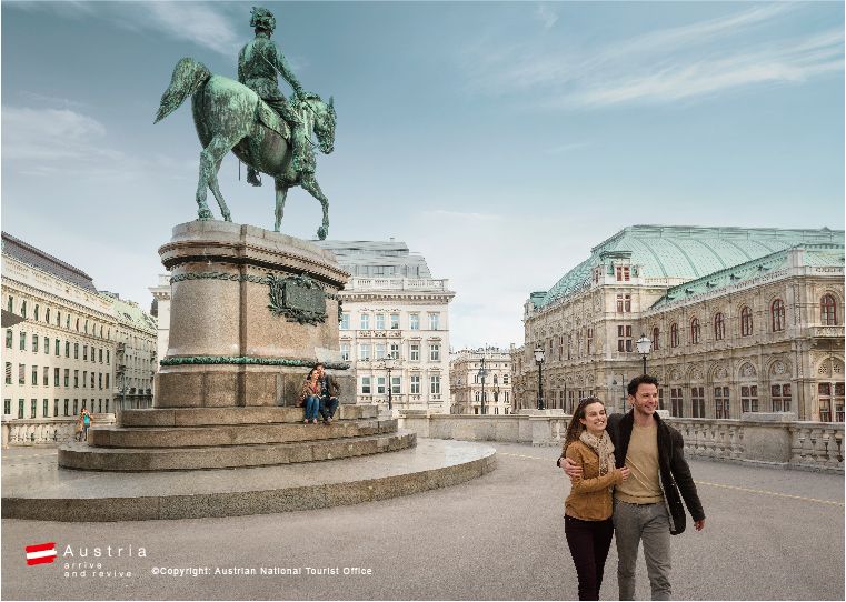 維也納歌劇院。圖片版權為Austrian National Tourist Office所有。