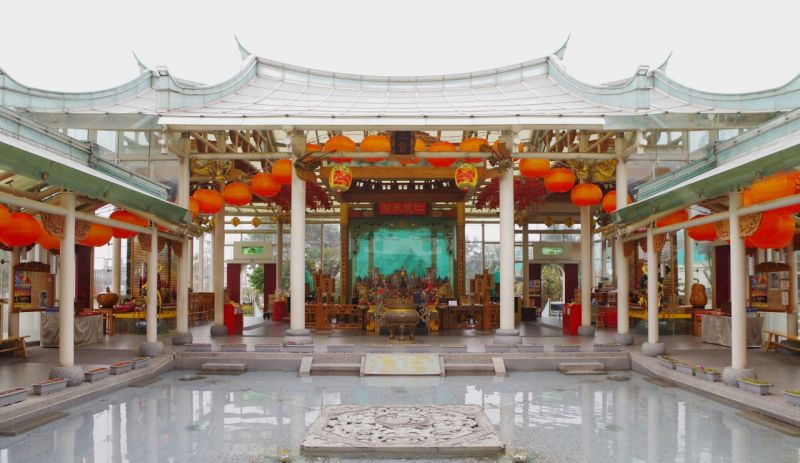 鹿港玻璃媽祖廟；攝影：王進坤