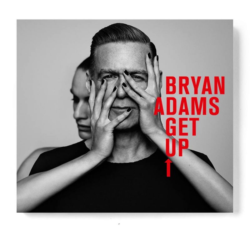 Bryan Adams最近期的專輯《Get Up》（圖片來源：Bryan Adams官方粉絲專頁）