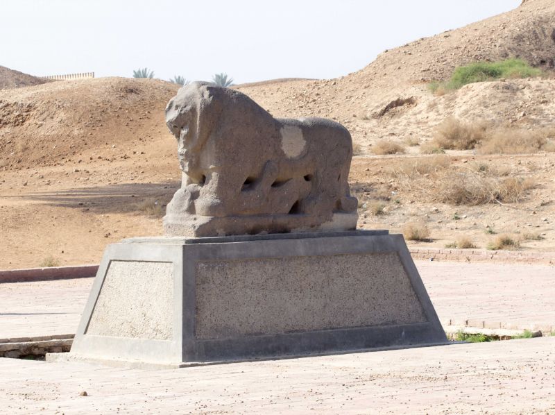 古城中的獅子由堅硬石頭雕刻而成。（Photo│123RF）