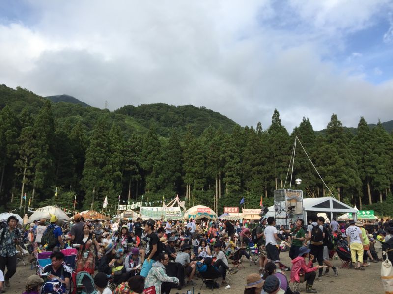 Fuji Rock Festival堪稱是亞洲最大的音樂盛事！（土井健司提供）