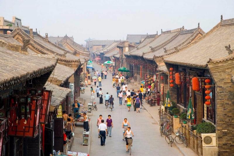 平遙古城眾多的民居建築，保持著明清時期的風貌及濃郁的地方特色(圖片：平遙古城官網http://www.pingyao.cc/)