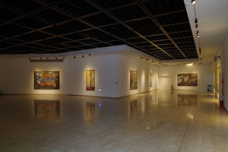 彰化縣立美術館展覽廳；攝影：王進坤