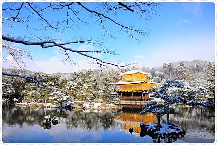 京都雪景 可遇不可求的雪金閣 欣傳媒