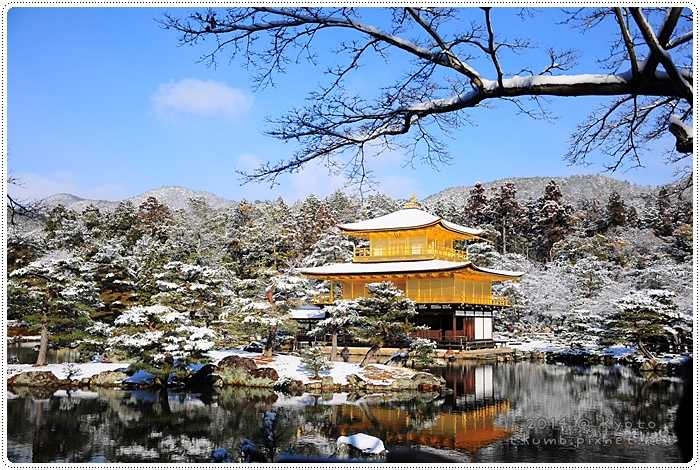 京都雪景 可遇不可求的雪金閣 欣傳媒