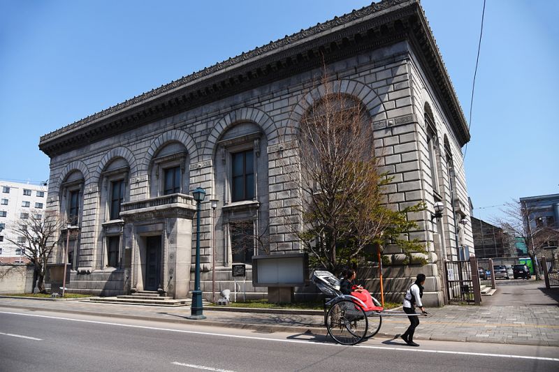 小樽至今保留過去許多古味典雅的銀行建築。（圖片來源：123RF）