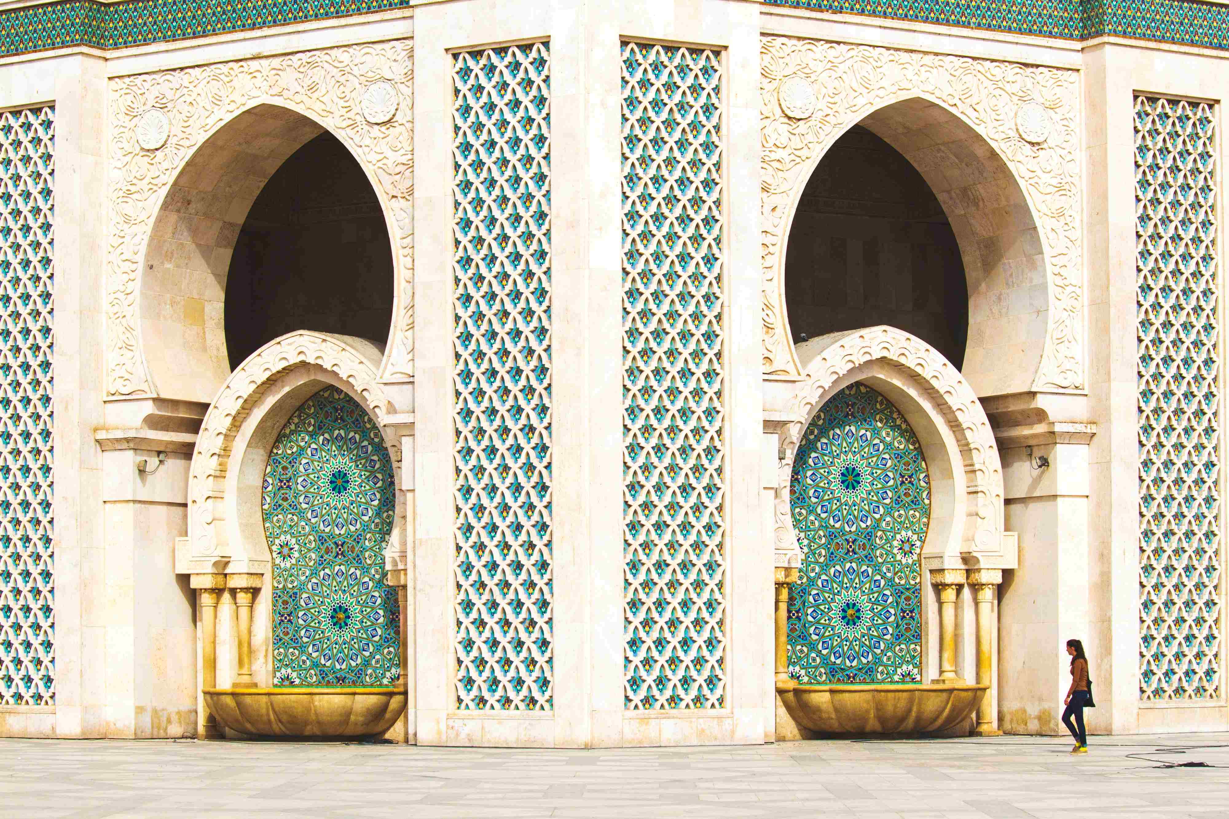 哈桑二世清真寺。圖片來源｜張逸帆提供