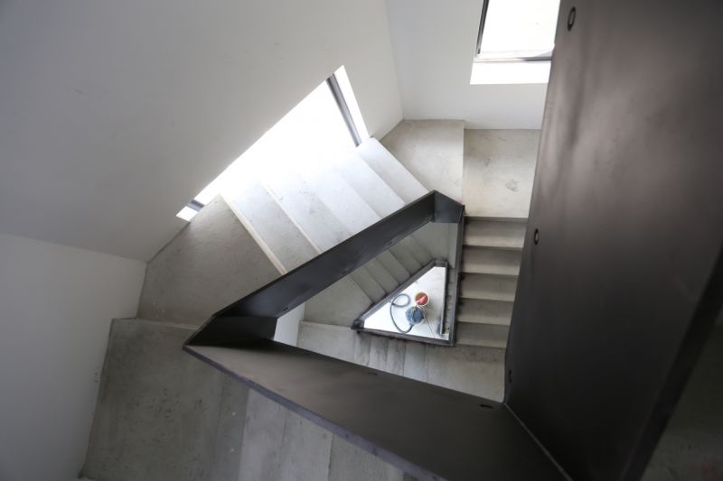 樓梯間；圖片提供：沈庭增建築師事務所