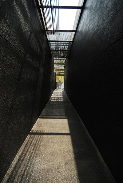 中央廊道雨遮；攝影：楊秀川