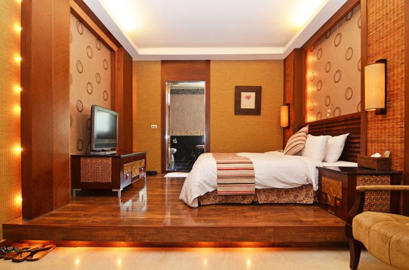 簡潔舒適的客房設計，有著雅緻精巧的房室氣息。（攝影／劉宸嘉）