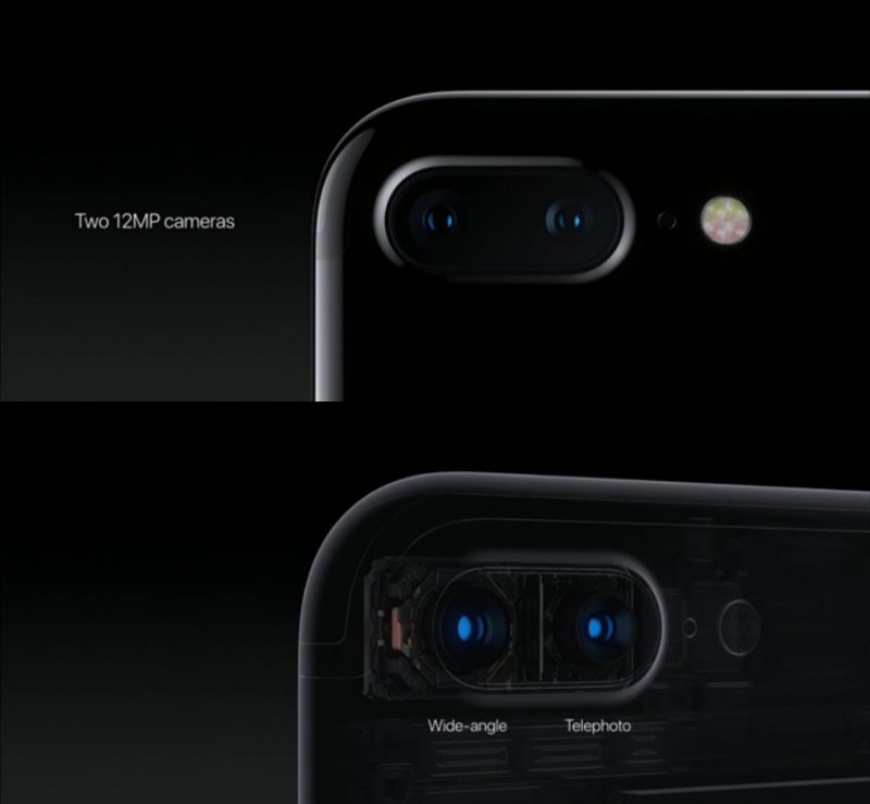 iPhone 7 Plus的鏡頭 圖/翻攝自官網