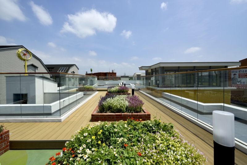 生態教育屋頂之屋頂開心農場；攝影：鄭錦銘