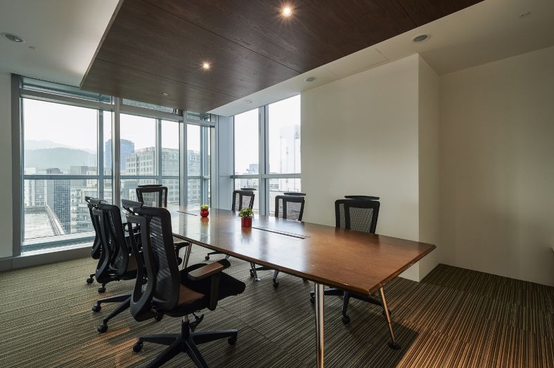 主管區及會議空間；圖片提供：林祺錦建築師事務所