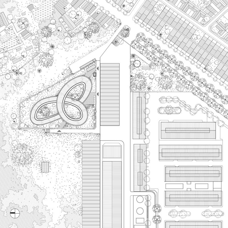基地圖；圖片提供／Vo Trong Nghia Architects