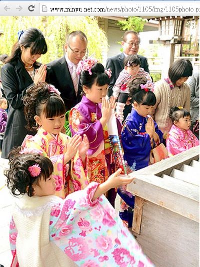 七五三節 孩童萌翻東京最熱門的祭拜神社 欣傳媒