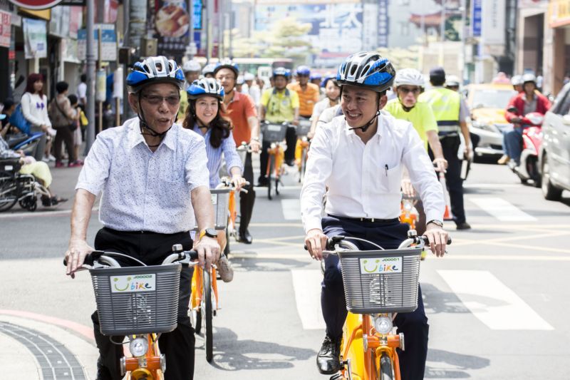 新竹市youbike啟用最新改良版上路 欣傳媒