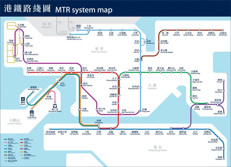 (圖片來源:香港地鐵官網)