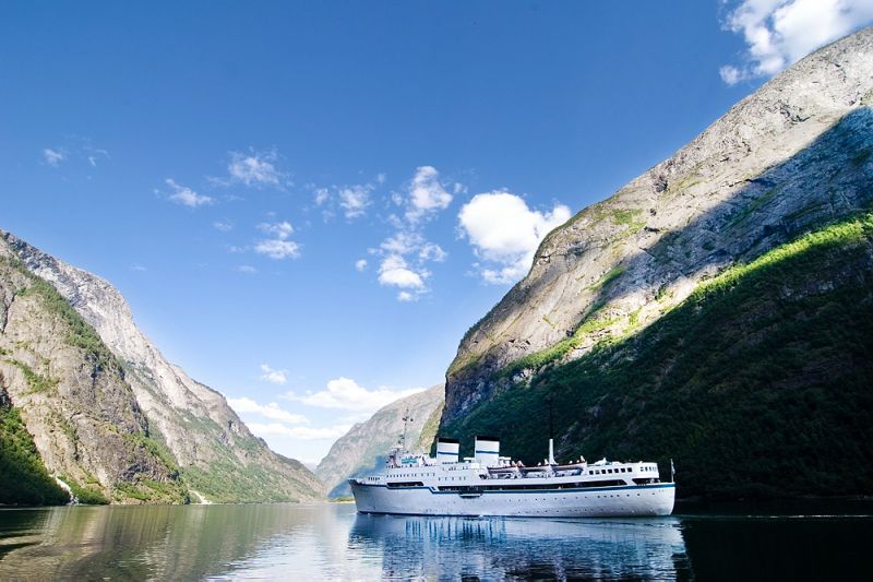 松恩峽灣為挪威最長且最深的峽灣。（圖片來源：123RF）