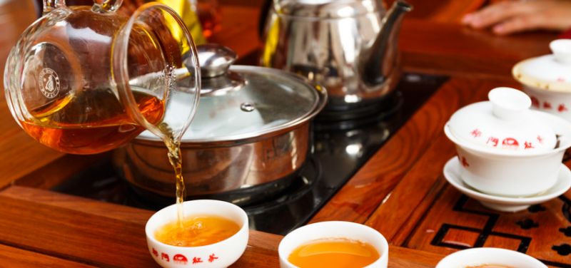 祁門紅茶的茶湯潤澤漂亮。圖片來源:安徽繁體官網http://bit.ly/1RrPEo8。