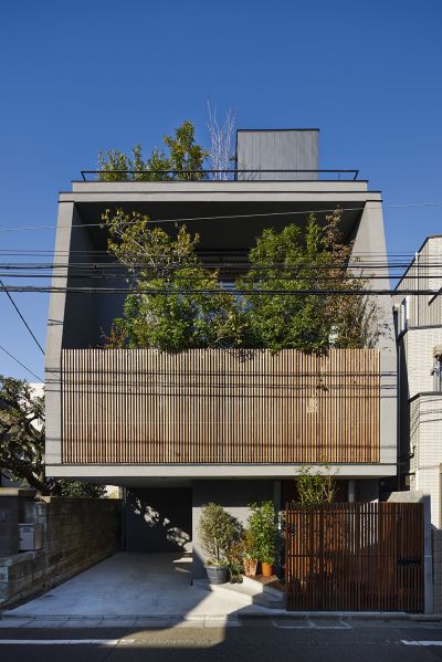 ARK HOUSE建築立面；圖面提供：KEIJI ASHIZAWA DESIGN／田園城市文化事業
