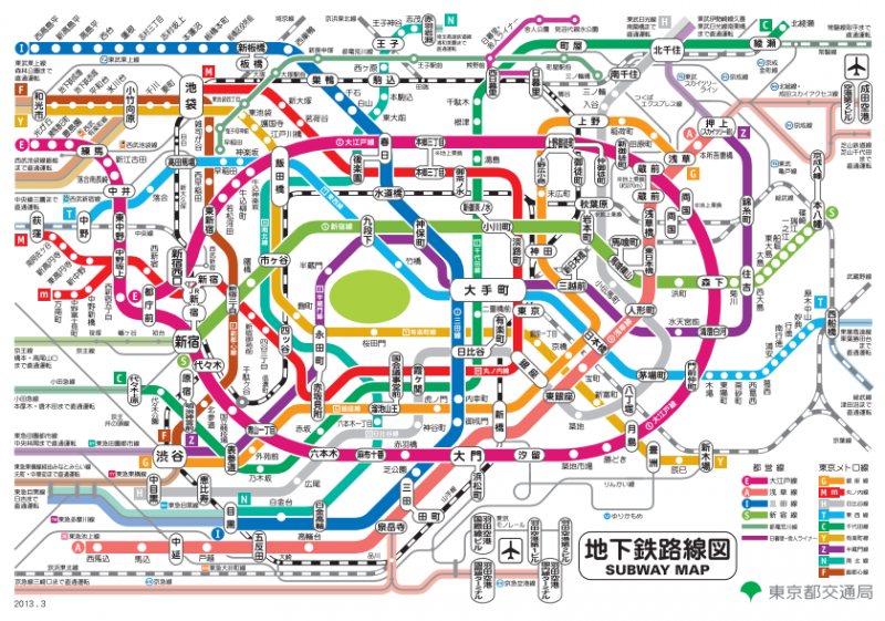 圖片來源：Tokyo Metro