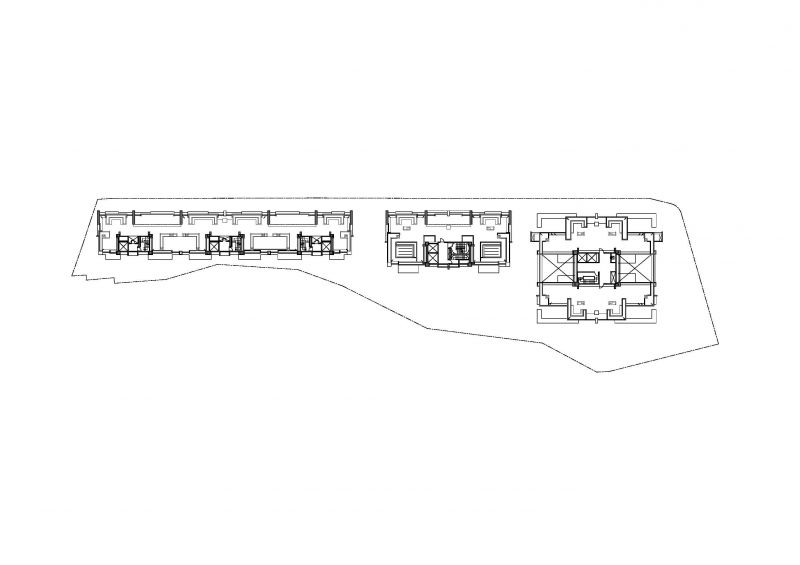 屋頂層平面圖；圖片提供：金以容／林弘壹／朱弘楠建築師事務所
