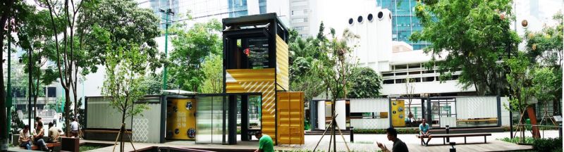 駿業街公園展覽亭/王維仁建築設計研究室;圖片提供:2016實構築策展單位