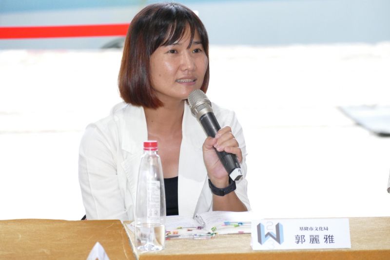 基隆市文化局文化資產科郭麗雅科長;攝影/蘇國輝