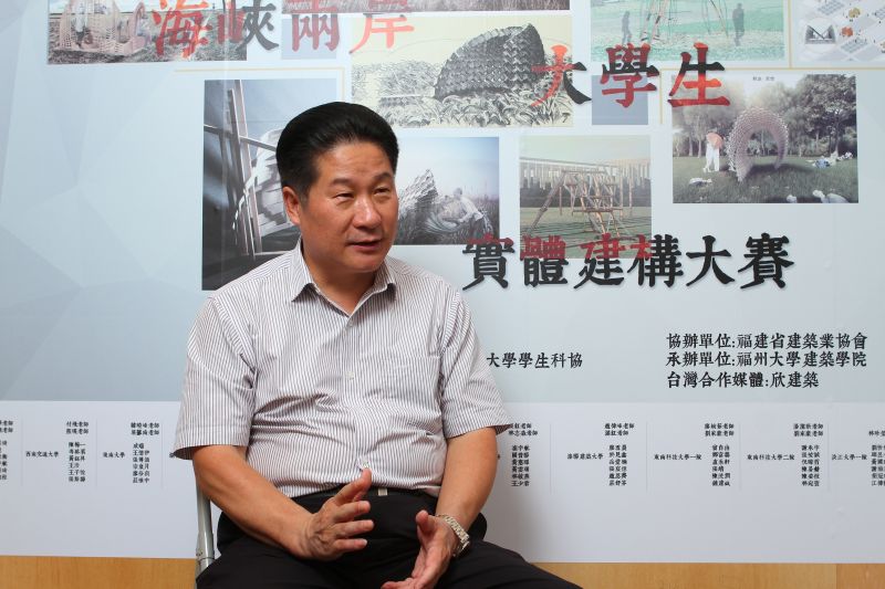 中建海峽建設發展有限公司副總經理張俊華;攝影/盧育君