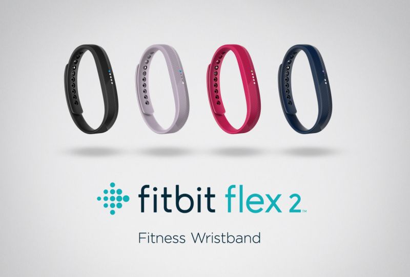 全新健身手環Fitbit Flex 2_具備防水功能，時尚、輕薄、更有型(Fitbit提供)