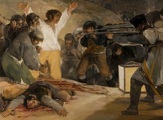 戈雅The Third of May: the Executions on Principe Pio(圖片/摘自Overseas Attractions)