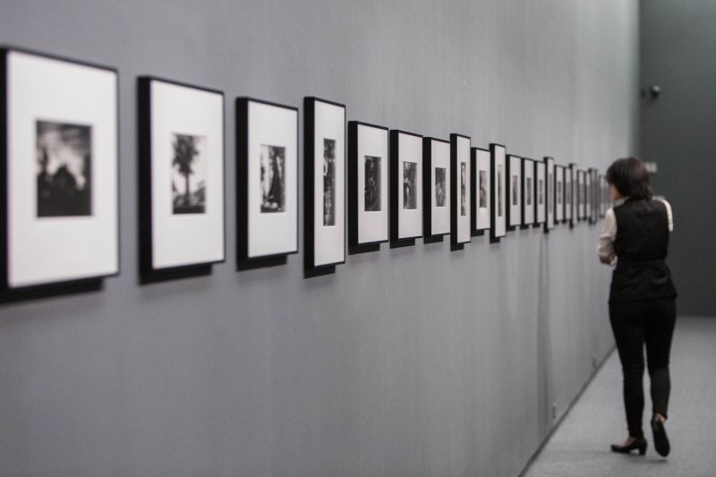 《另一種目線 王信攝影展》展場圖/北美館提供