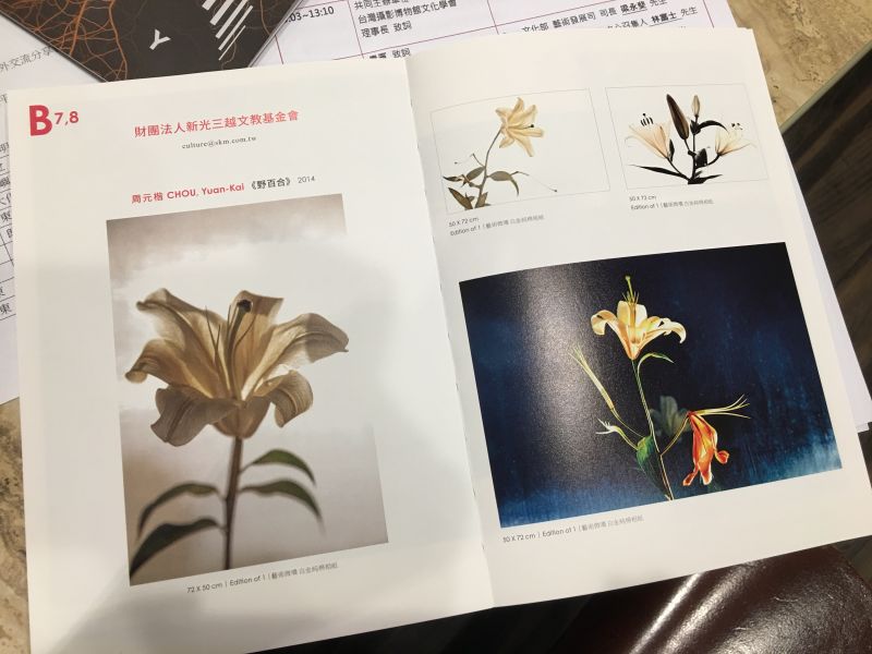 周元楷《野百合》/翻攝自展覽手冊