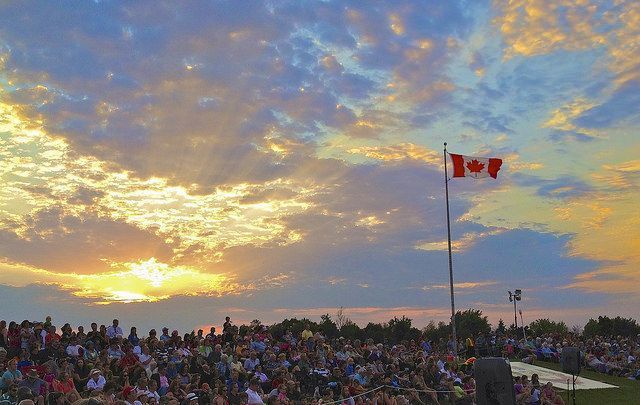 加拿大國慶盛況（圖片來源：Flickr cc授權作者Jamie McCaffrey）
