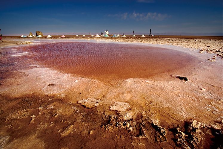 吉利特鹽湖為撒哈拉沙漠境內面積最大的鹽盤。（照片提供：123RF）