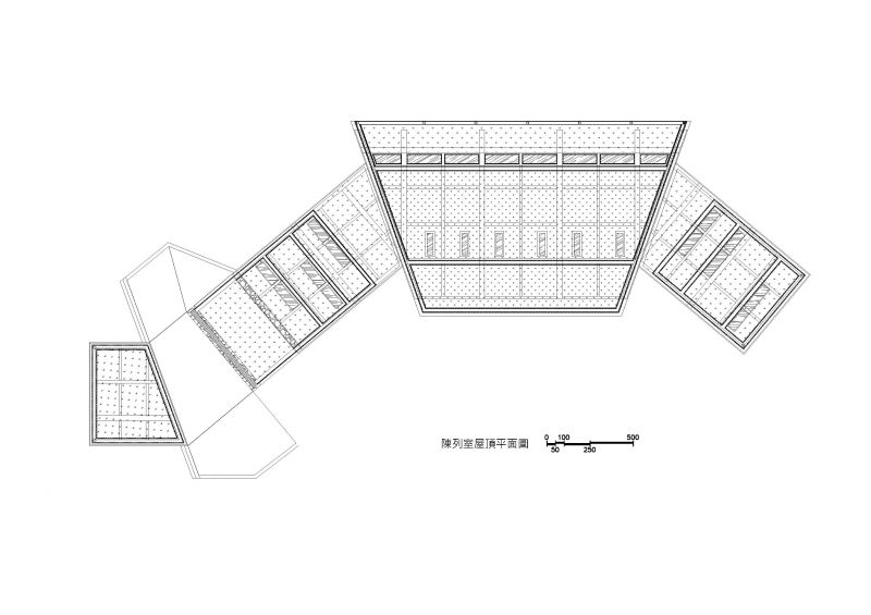 仙人掌陳列室平面平面圖；圖片提供：林祺錦建築師事務所