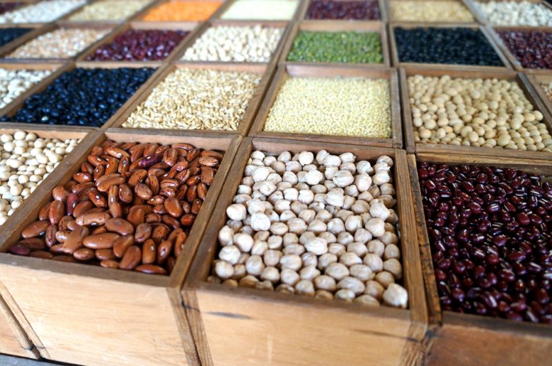 永豐米糧行以廣合商行為殼，販售起五穀雜糧。（Sheila Hsu攝影）