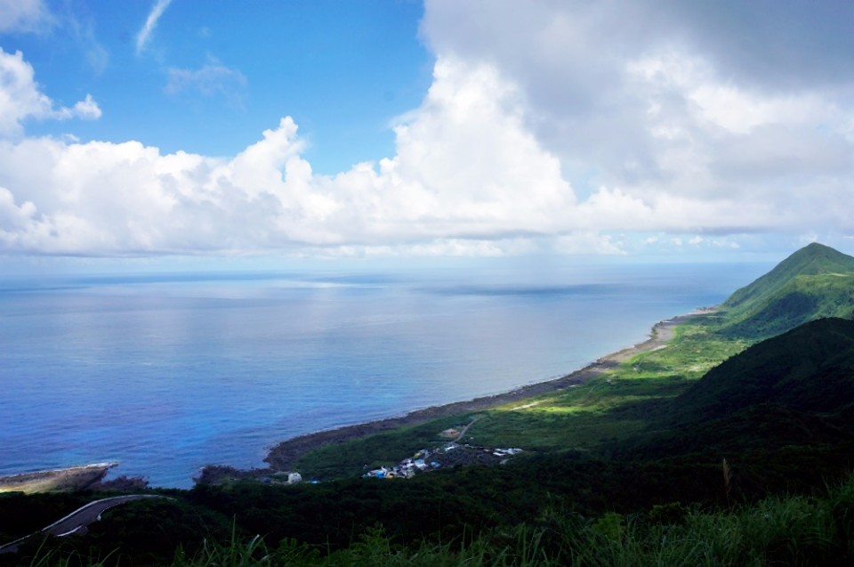 氣象站是整個蘭嶼島上最佳的觀景點。（林郁姍／攝）