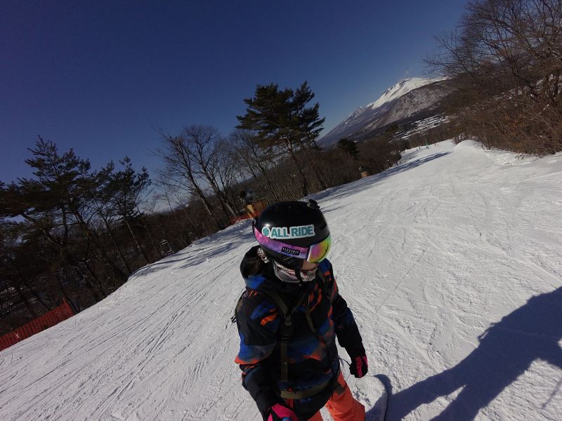 輕井澤滑雪場(娜塔蝦 攝)