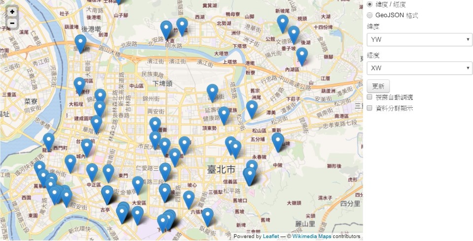 台北市自行車停車位(oBike加值版)已可於台北市政府資料開放平台下載應用。(翻攝自台北市政府官網)